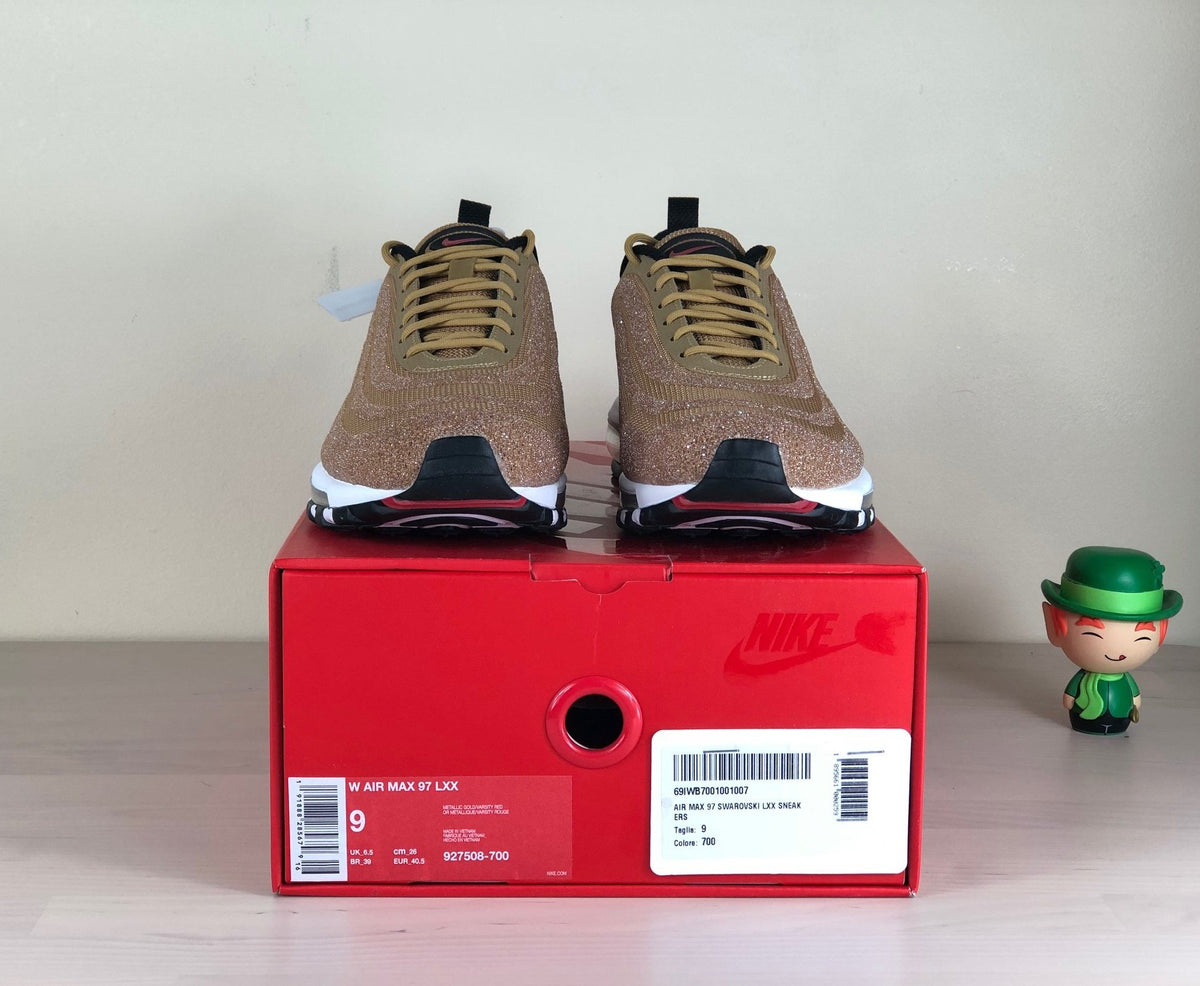 nike 97 swarovski gold