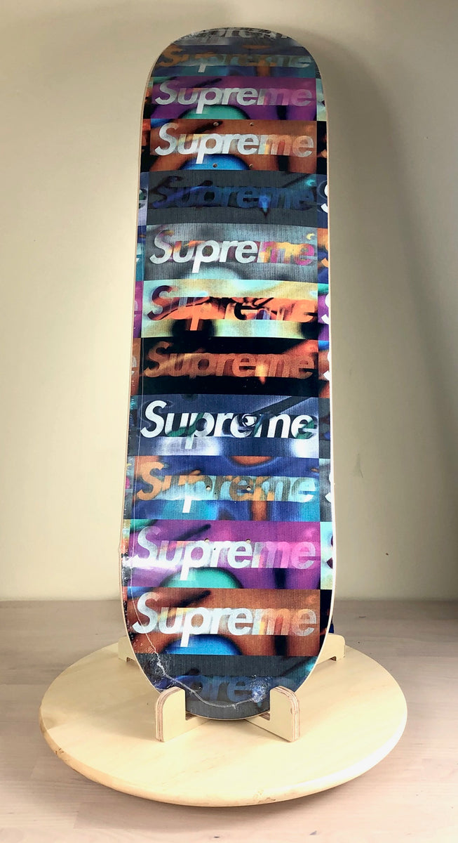 Supreme Distorted Logo Skateboard (SS20) (Size 8.5)