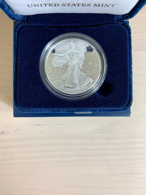 End of World War II 75th Anniversary American Eagle Silver Proof Coin