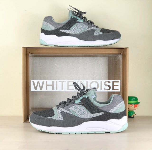 END x Saucony Grid 9000 'White Noise' (Size 12)