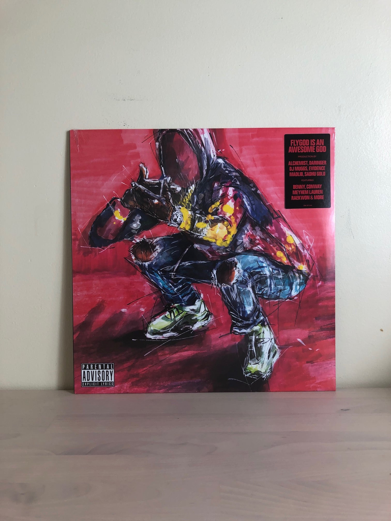 Flygod Is An Awesome God Vinyl (Red)