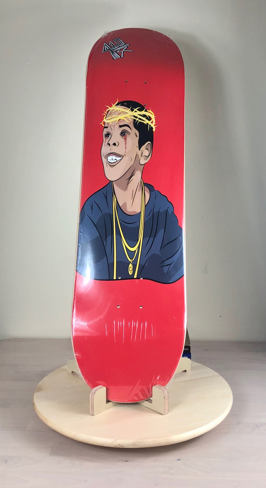 410 Skateboard Company x Flygod Skateboard (Size 8.25)