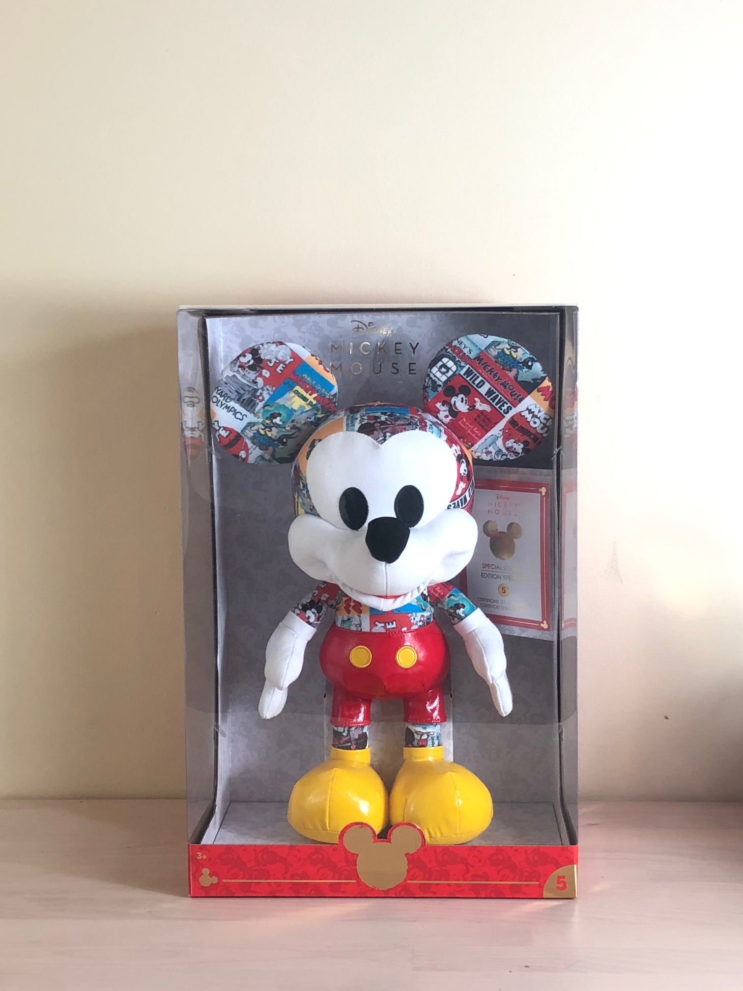 Disney Limited-Edition Movie Star Mickey Mouse Plush