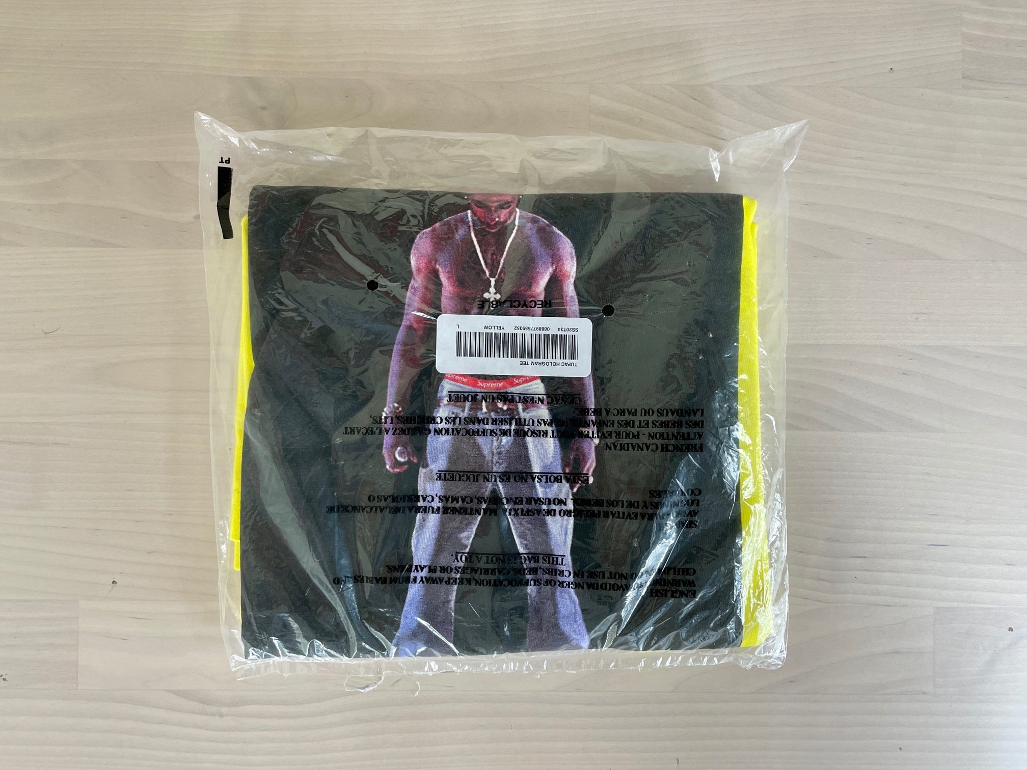 Supreme Tupac Hologram Tee (SS20) (Size L) – Attic Two34